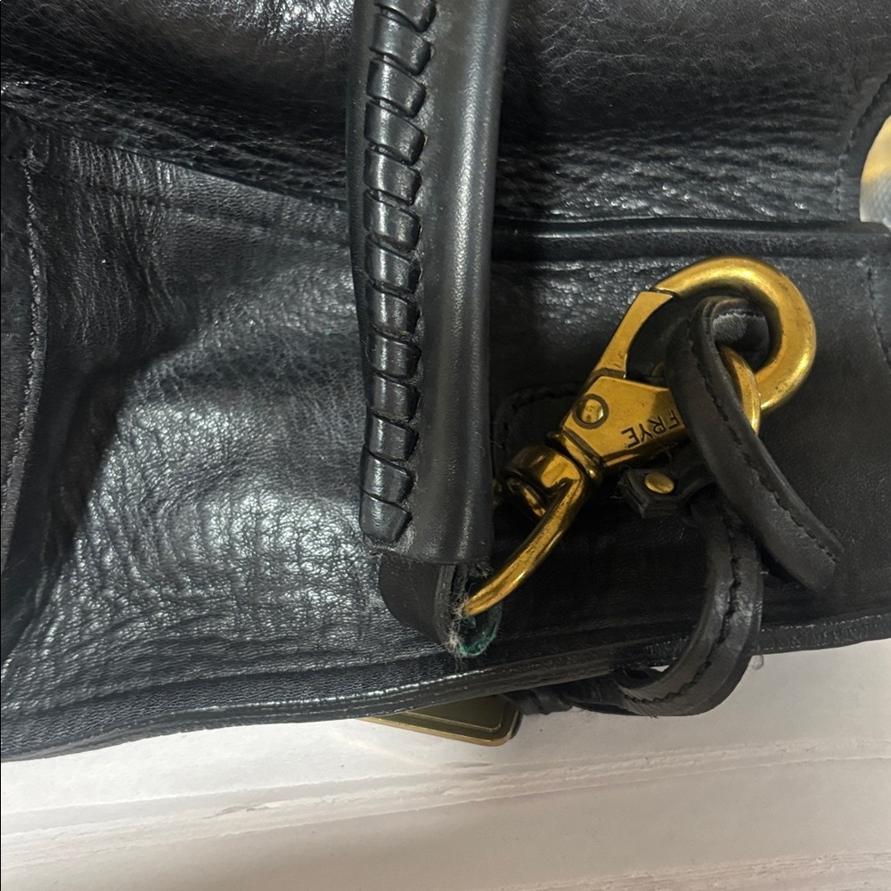 Frye Black Leather Hobo Bag - Picture 7 of 10
